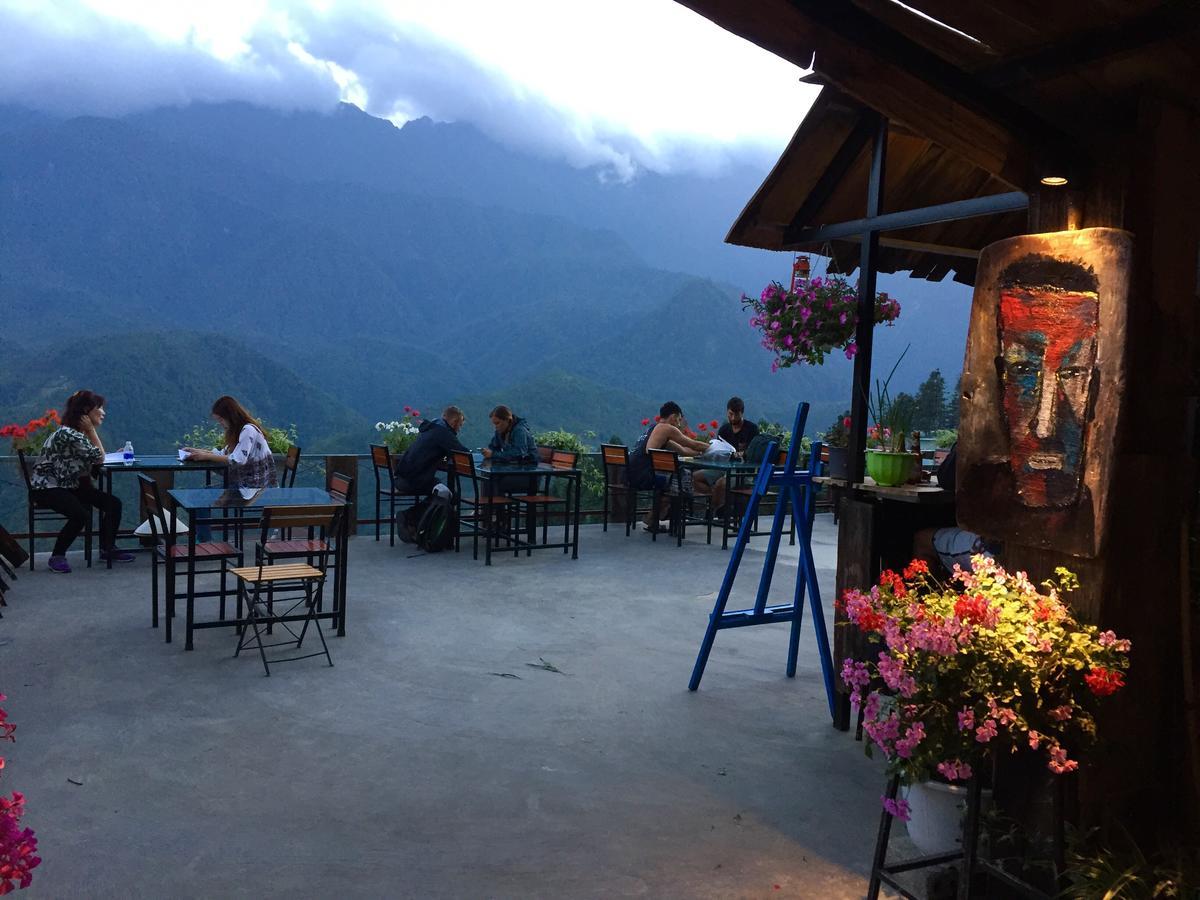 Fansipan Terrace Cafe And Homestay Sa Pa Exterior photo
