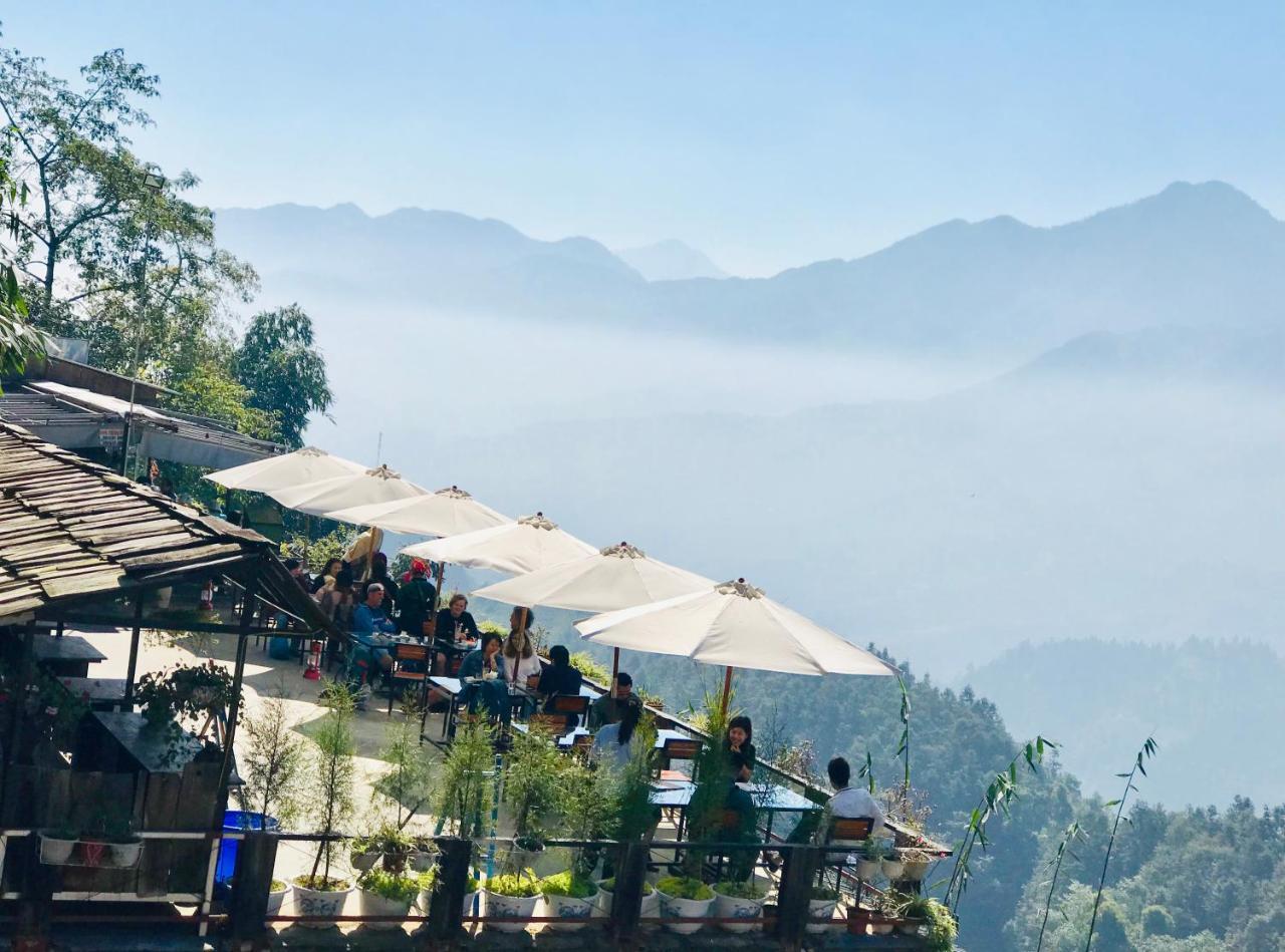 Fansipan Terrace Cafe And Homestay Sa Pa Exterior photo